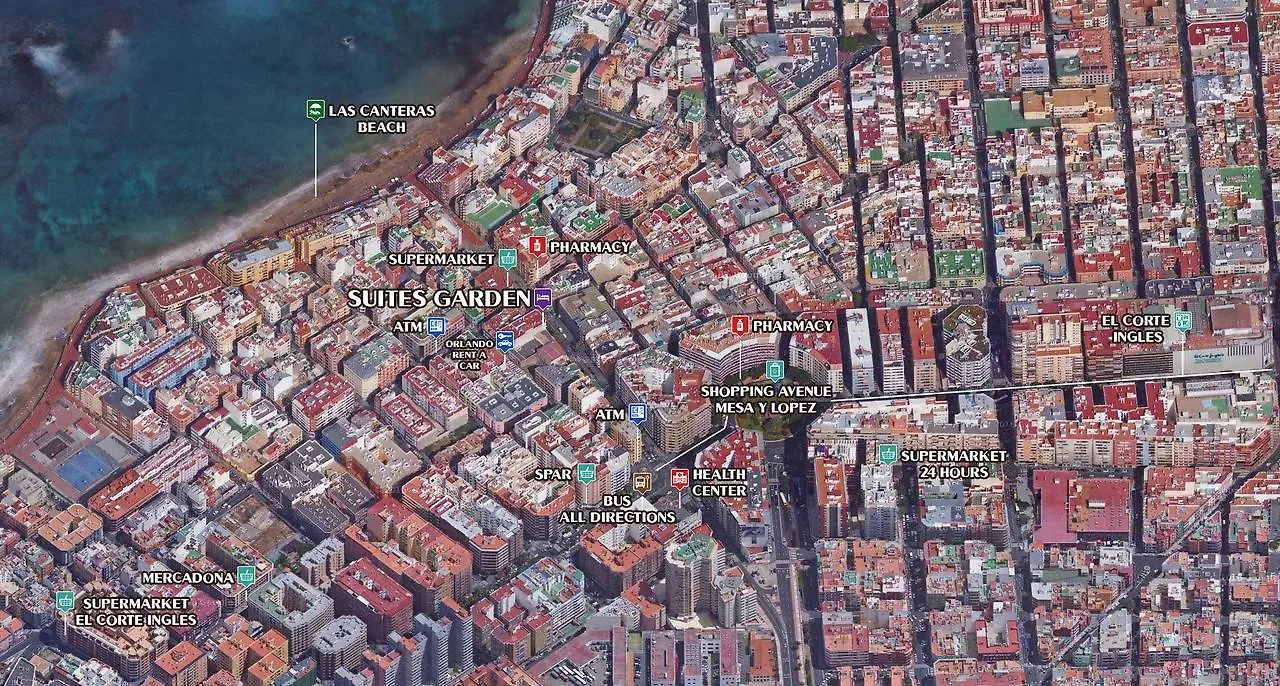 Apartment Suites Garden Loft Andy Warhol Las Palmas de Gran Canaria